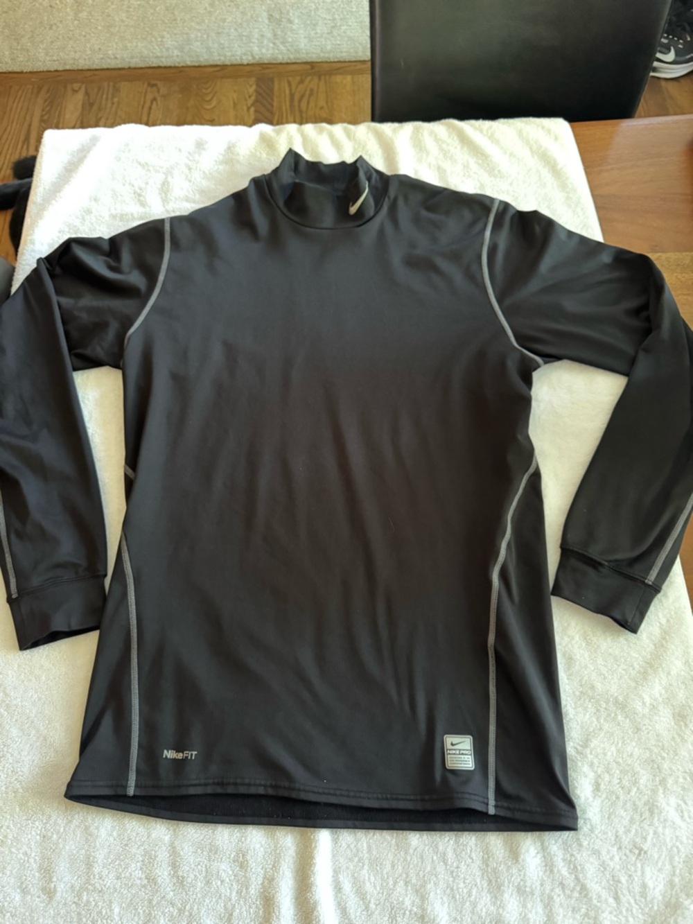 Nike Black Long-Sleeve, Nike Pro, compression Men’s shirt. Great condition